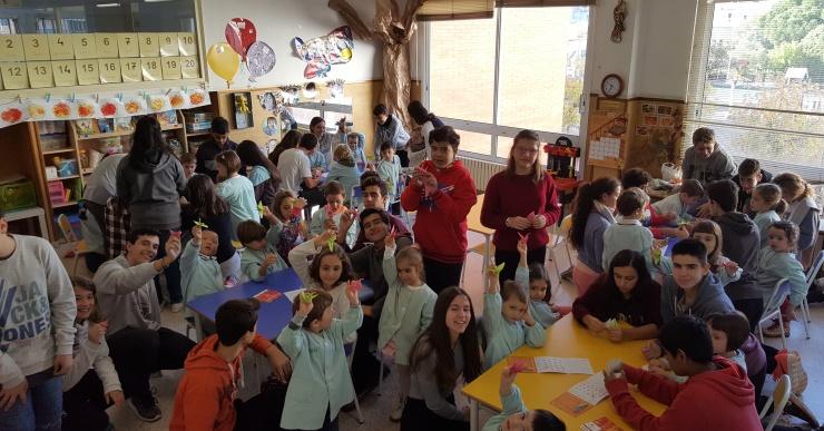 L’escola Immaculada Concepció aporta 2.500 euros a la Marató de TV3