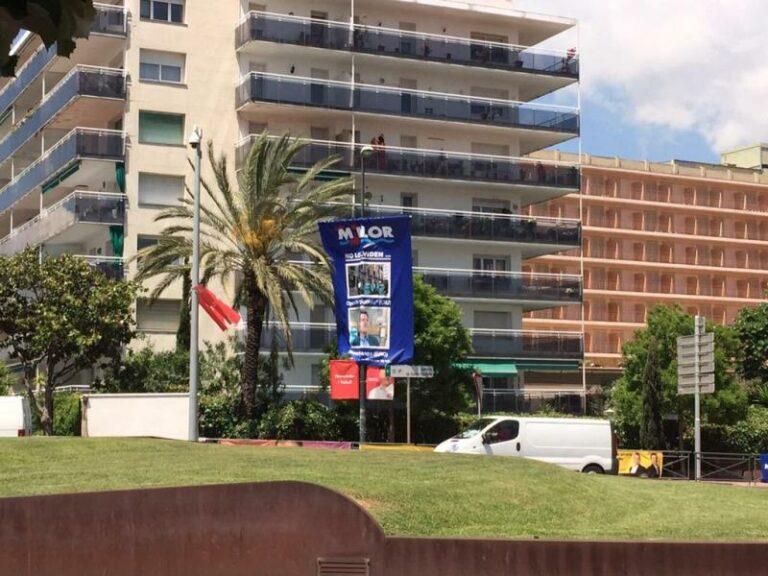 La Junta Electoral fa retirar pancartes mal ubicades del MILLOR