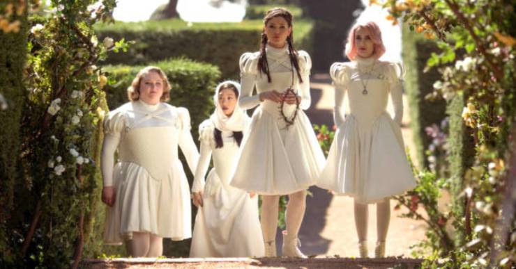 Una escena de 'Paradise Hills' als Jardins de Santa Clotilde (Lloret Film Office)