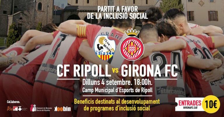 El Girona disputarà un partit en favor de la inclusió social a Ripoll, arran dels atemptats