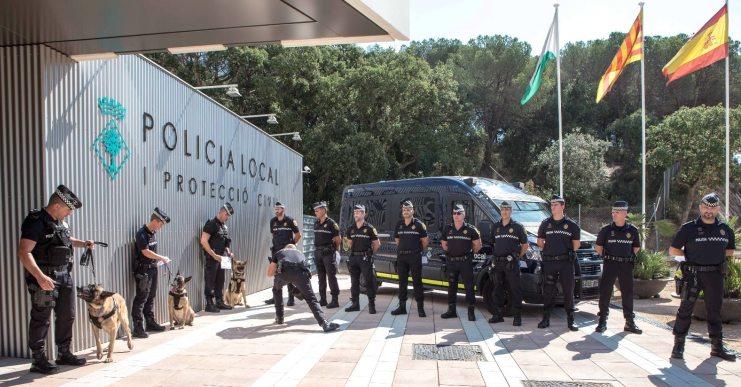 La Policia Local de Lloret és un referent per a molts altres municipis