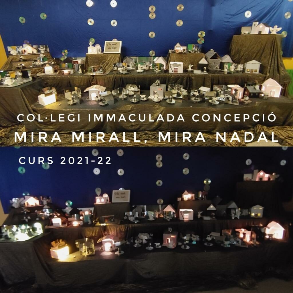 El pessebre de la Immaculada Concepció.