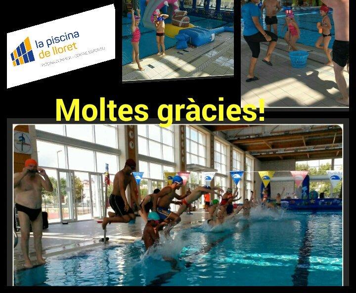 La piscina recull prop de 30.000 metres nedats per la lluita contra l’Esclerosi Múltiple