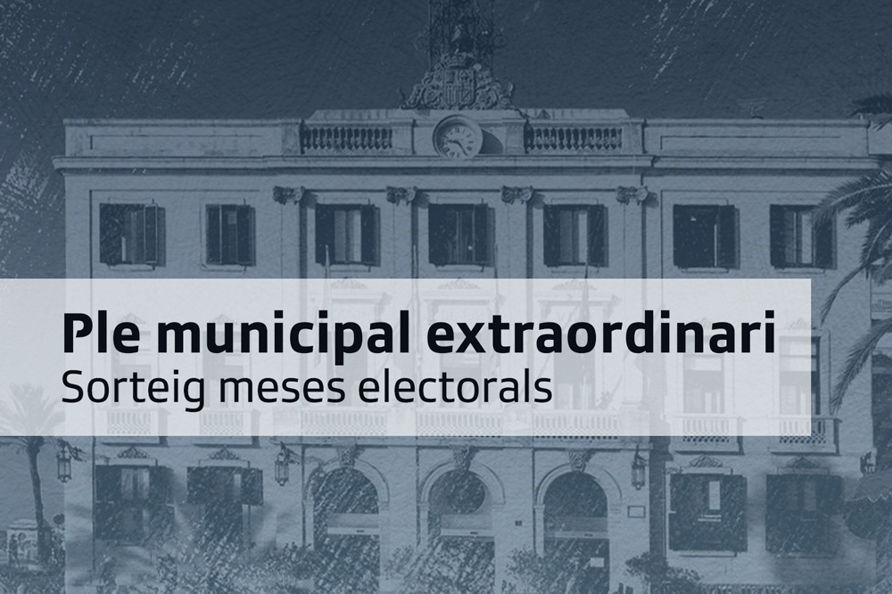 Ple municipal extraordinari soreig meses electorals de Lloret de Mar