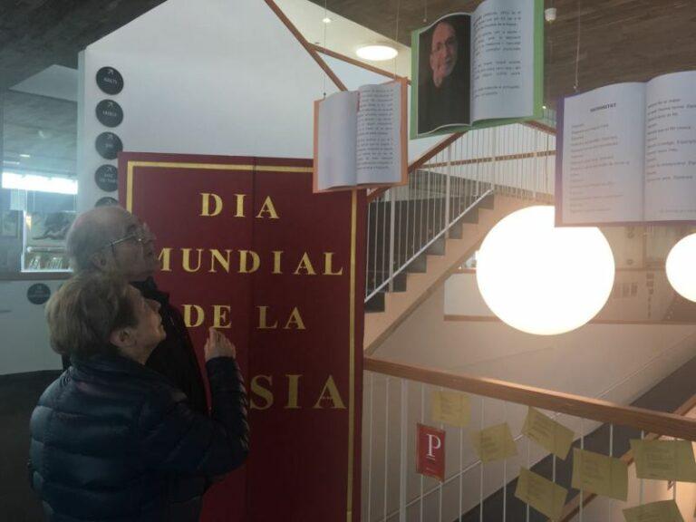 Fermí Reixach recita «L’infern», de Dante, per commemorar el Dia Mundial de la Poesia