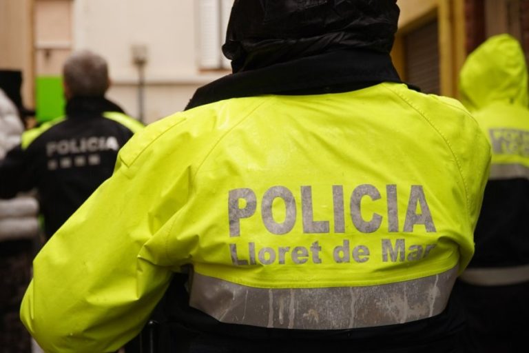 La policia local de Lloret de Mar