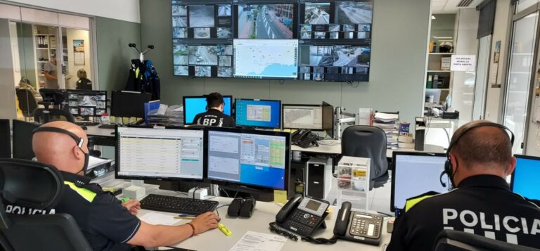 Les oficines de la caserna municipal (Policia Local de Lloret de Mar)