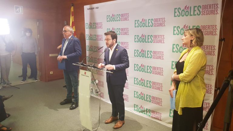 El proper curs escolar començarà amb normalitat, amb «grups estables de convivència» i sense mascareta