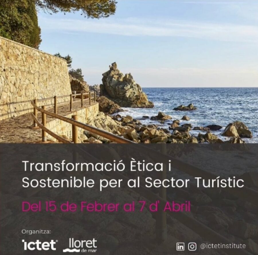 Cartell del programa de transformació ètica i sostenible.