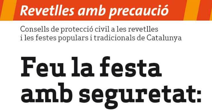Protecció Civil demana seny i sentit comú a l’hora de llançar petards