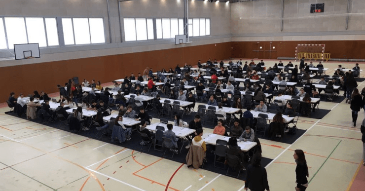 Un examen difícil però assequible a les proves Cangur d’aquest any, segons els alumnes