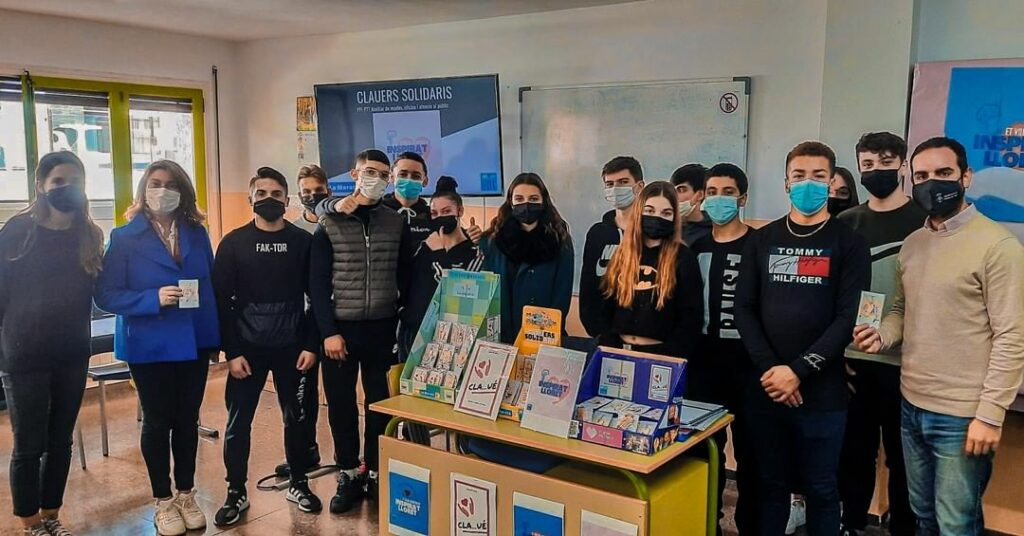 Els alumnes del PTT van col·laborar amb La Marató (Ajuntament de Lloret de Mar)