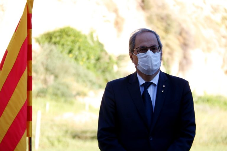 Quim Torra, aquest octubre, ja inhabilitat (ACN)