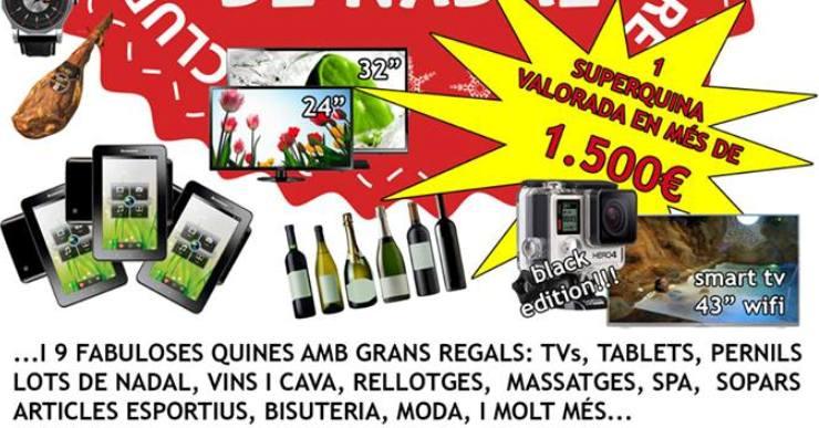 8.000 euros en premis a la quina dels clubs d’hoquei i natació