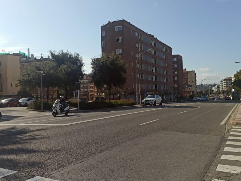 Radar de velocitat a l'Avinguda Vila de Blanes