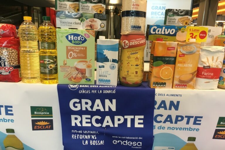 Gran Recapte del 2019, l'últim amb recollida física d'aliments