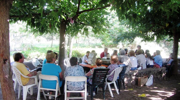 Les àvies remeieres de Les Preses visiten aquest vespre el Club Marina Casinet