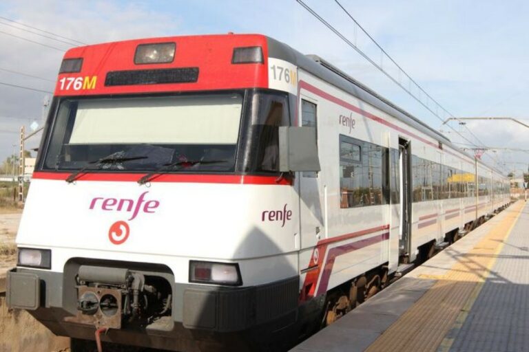 Un tren de rodalies (El Periódico Mediterráneo)