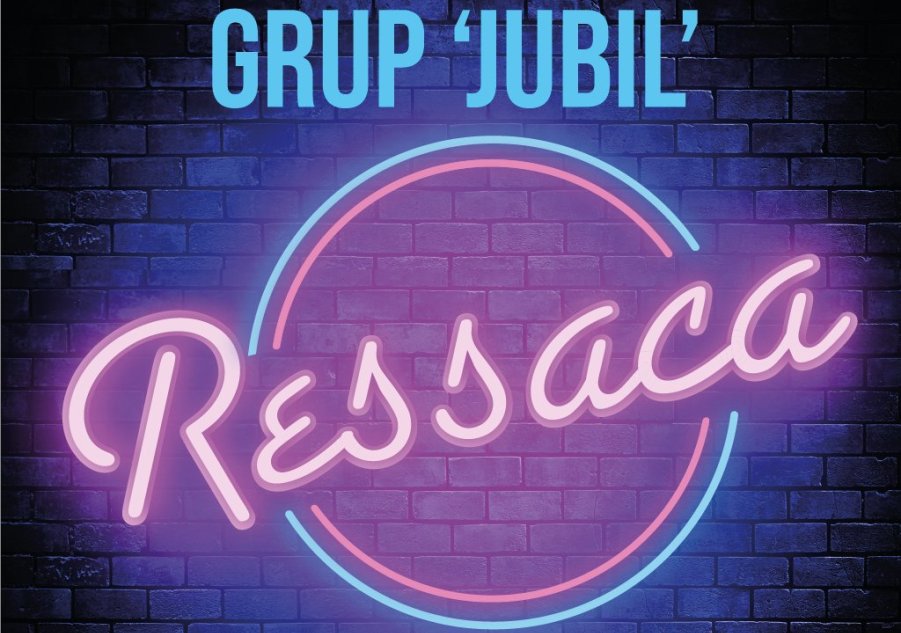 Cartell de l'obra 'Ressaca' del Casal de la Gent Gran.