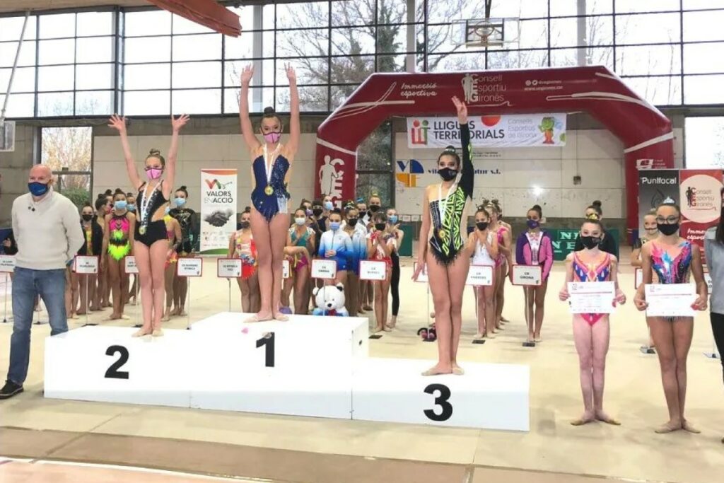 Marina Poch al segon lloc del podi (EGR Lloret)