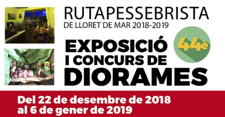 La Ruta Pessebrista compta amb una vintena de pessebres repartits arreu de Lloret de Mar
