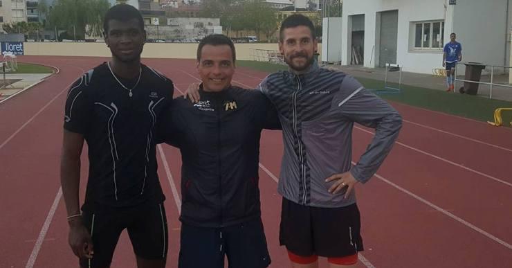 Buba Sabaly, del Lloret – La Selva, campió de Catalunya en la prova dels 3.000 metres obstacles