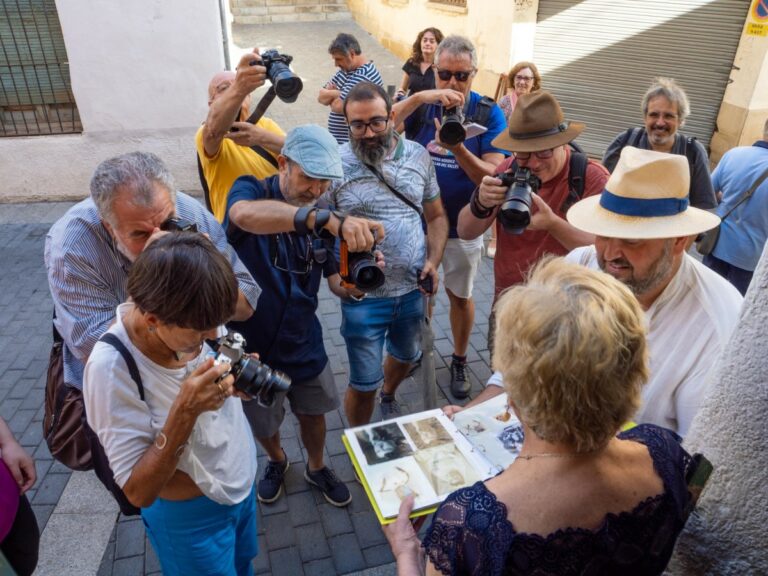 La visita amb Teresa Fàbregas (Martín Gallego)