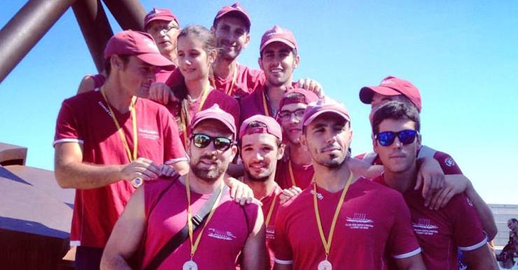 Santa Cristina, tercers en sènior masculí i Pescadors, primers en cadet masculí