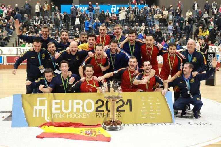 La Selecció Espanyola, guanyadora de l'Europeu (RFEP)