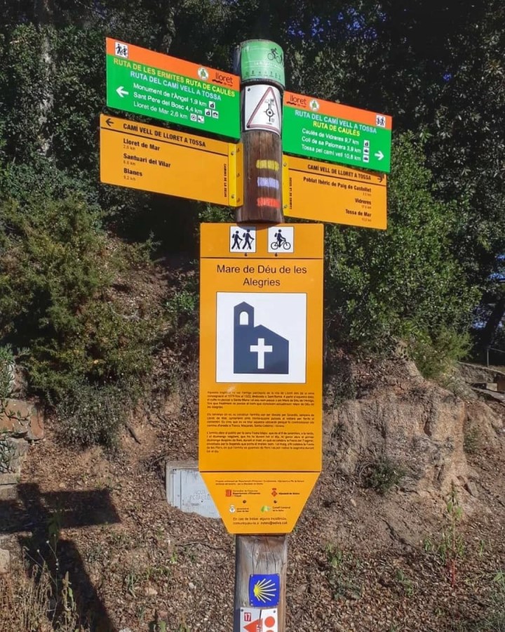 La nova senyalització (Les Alegries)