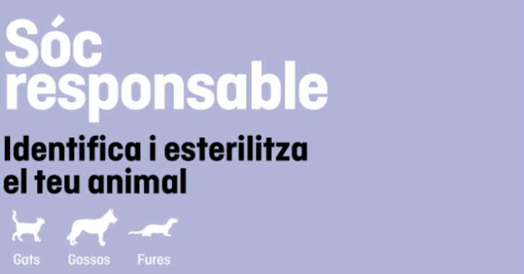 FAADA inicia la campanya ‘Soc responsable’ per fomentar la identificació i esterilització de les mascotes