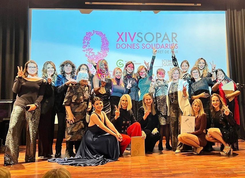 Sopar de dones solidàries del 2021 a Lloret.