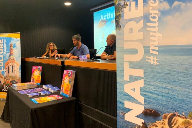 Presentació de les activitats d'estiu al sector lloretenc.