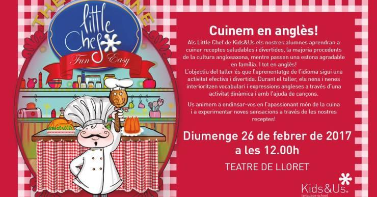 Exhaurides totes les places per al taller de cuina en anglès que farà l’Study al teatre