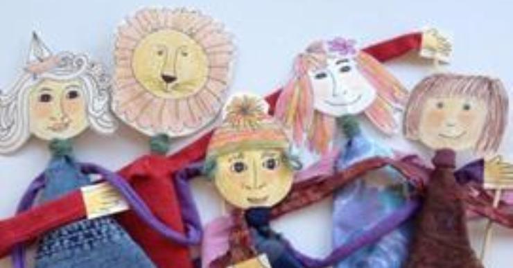 Taller infantil per confeccionar titelles, dissabte a la Biblioteca