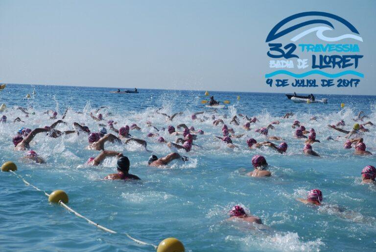 La travessia a la Badia de Lloret serà oficial, amb àrbitres i nedadors amb xip