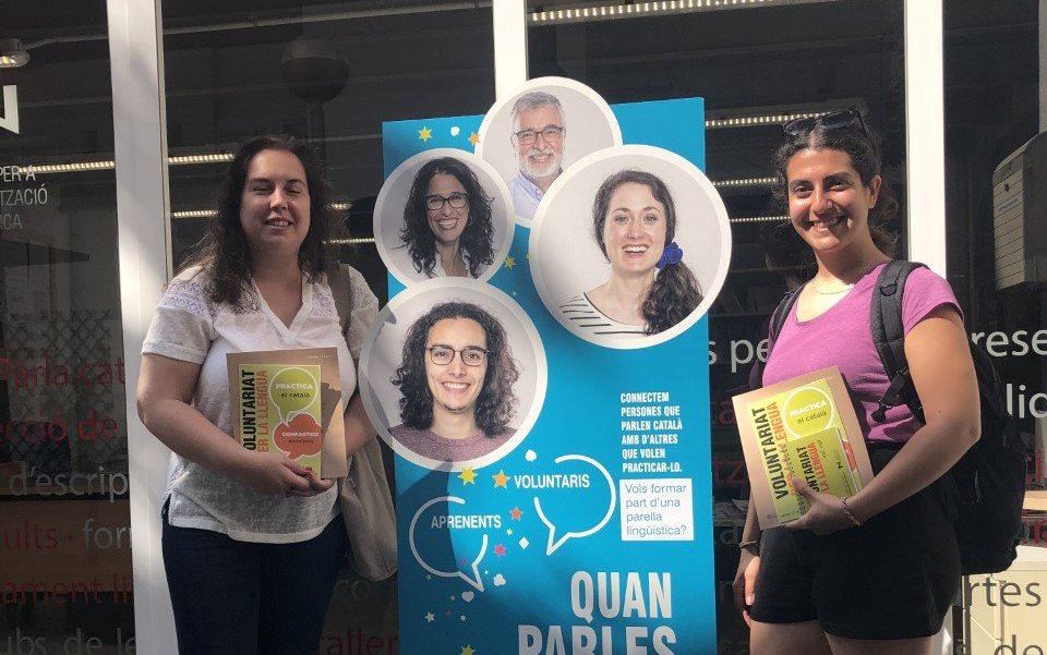 una parella linguistica de la passada primavera a Lloret