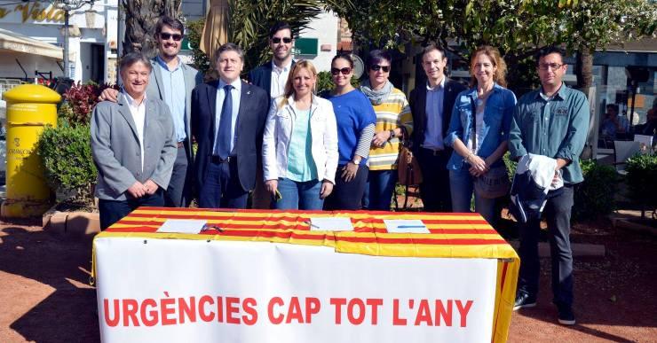 L’Ajuntament organitza un acte reivindicatiu sobre l’obertura de les urgències nocturnes