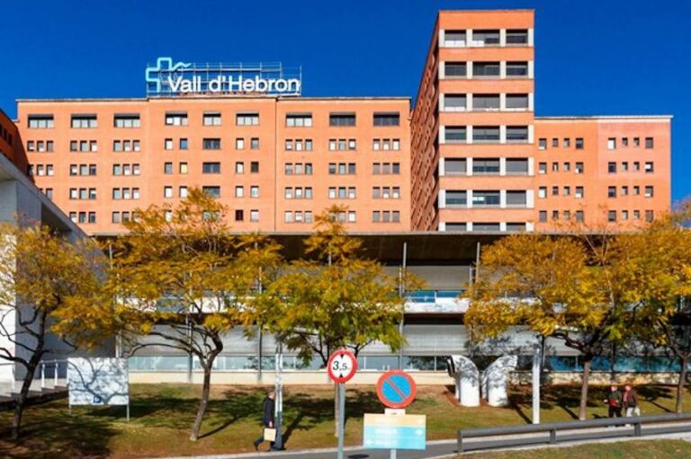 L'hospital de la Vall d'Hebron.