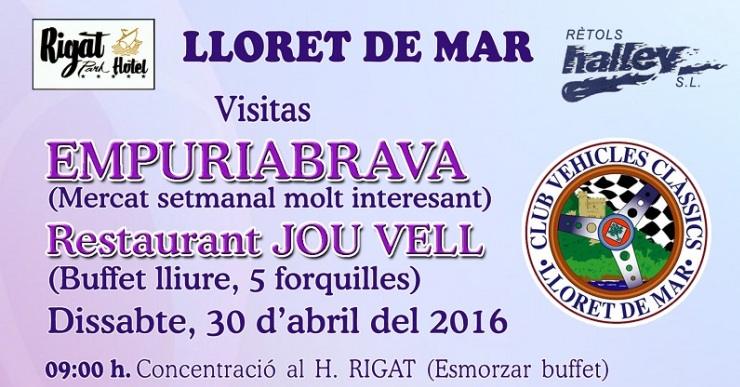 L’Associació de vehicles clàssics de Lloret organitza una sortida aquest dissabte