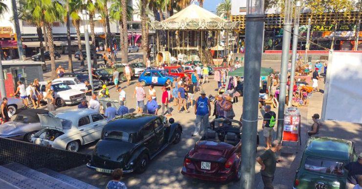La trobada de vehicles clàssics de diumenge canvia d’ubicació i es farà davant del Revolution