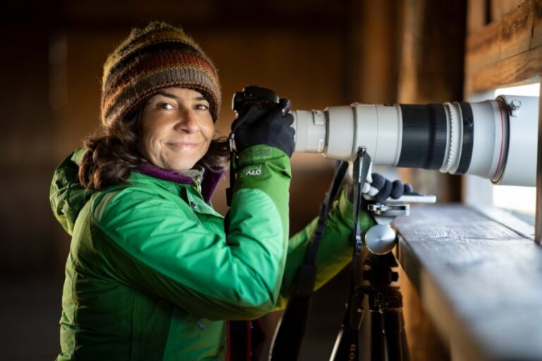 Una de les participants del festival Montphoto
