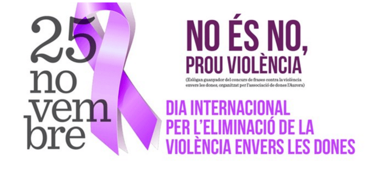 L’Ajuntament i l’Aurora impulsen una campanya de posa gots contra la violència masclista