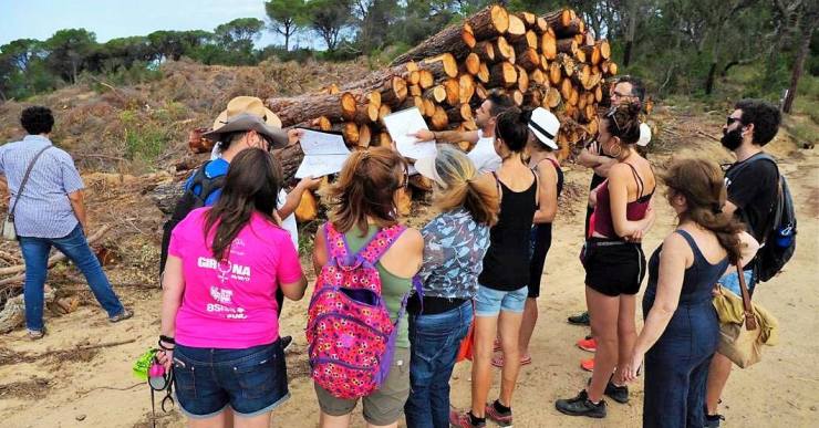 Aturem la C-32 organitza visites guiades per mostrar els efectes de la futura autopista