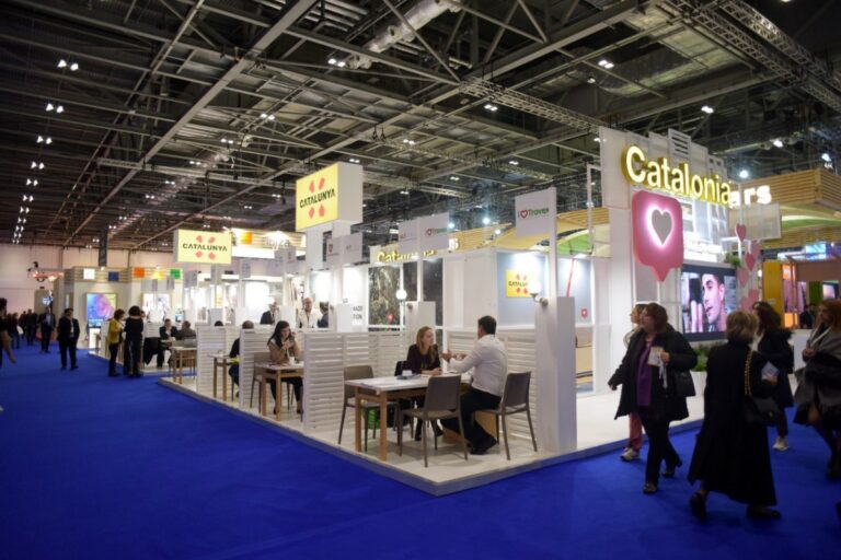 L'estand de Catalunya a la World Travel Market d'aquest any