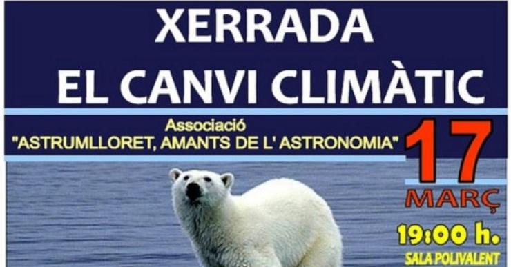 Santiago Ontañón advertirà sobre els perjudicis que provoca el canvi climàtic